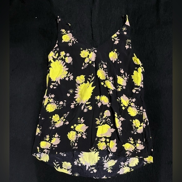 TopShop Maternity Spaghetti Strap Floral Blouse Size 4 - Picture 1 of 3